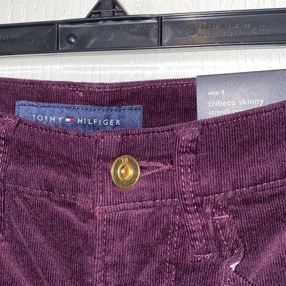 Tommy Hilfiger Skinny Corduroy Pants - Picture 2 of 7